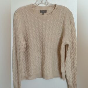 J.Crew Women’s Cableknit Cashmere Sweater